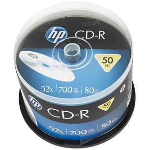 Диск CD HP CD-R 700MB 52X 50шт Spindle (69307/CRE00017-3) изображение 1