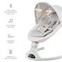 Кресло-качалка Kinderkraft Tulsy Beige (5902533926527) - уменьшенное изображение 6
