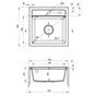 Мийка кухонна Deante Zorba (ZQZ S103) - зменшене зображення 4