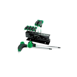 Ключ Toptul шестигранний L-подібний з ручкою (GAAX0801) зображення 1