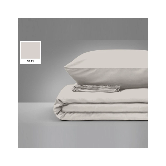 Постільна білизна MirSon Бязь Premium Light Gray 110х140 (2200000948854) - зображення 1