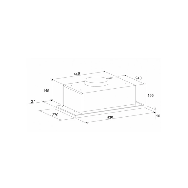 Витяжка кухонна Eleyus INTO 960 52 WH - picture 12
