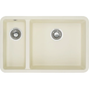 Мийка кухонна GRANADO Under top DOUBLE ivory (gr3404) зображення 1