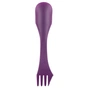 Ложка-вилка туристическая Tribe Spork пластикова pink (T-FC-0031-pink) - уменьшенное изображение 2