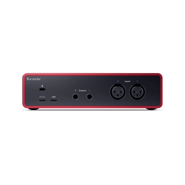 Аудіоінтерфейс Focusrite Комплект для звукозапису: аудіоінтерфейс Scarlett 2i2, мікрофон CM25 MkIII, навушники SH-450 (234620) - picture 3