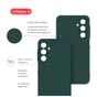 Чохол до мобільного телефона Intaleo Silicone Samsung Galaxy A25 Dark Green (1283126600135) - зменшене зображення 5