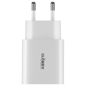 Зарядний пристрій Globex 2xUSB 12W FastPower white (12WAC) зображення 1