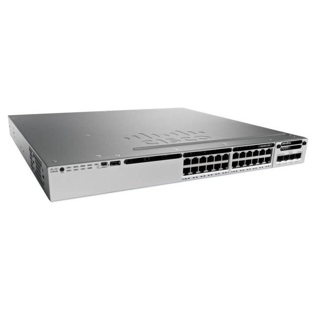 Комутатор мережевий Cisco WS-C3850-24P-S - изображение 1
