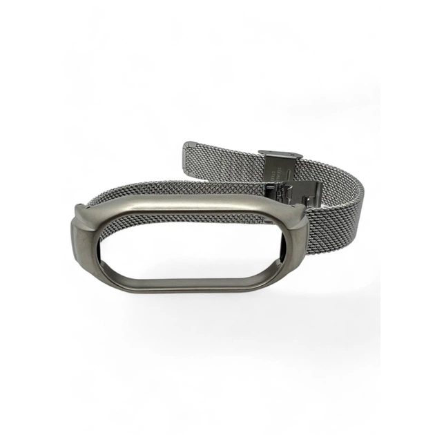 Ремінець до фітнес браслета BeCover Metal для Xiaomi Mi Smart Band 9 Silver (711979) - picture 4