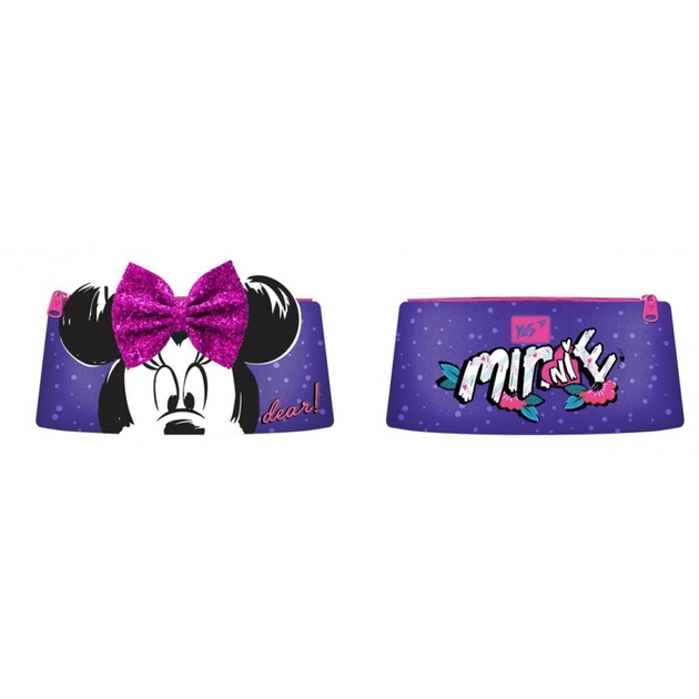 Пенал Yes TO-01 Minnie Mouse фіолетовий (533006) - изображение 1