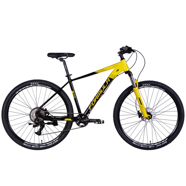Велосипед Formula 29" Zephyr 1.0 AM HDD рама-21" чорно-жовтий 2024 (OPS-FR-29-270) - изображение 1