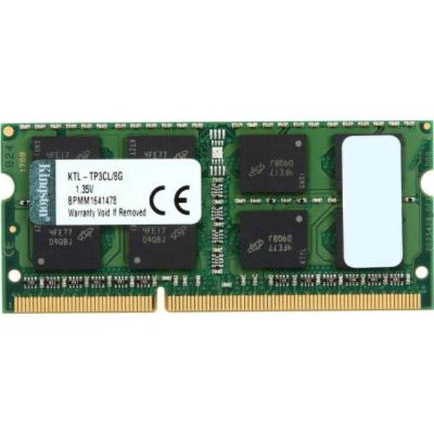 Модуль пам'яті для ноутбука SoDIMM DDR3 8GB 1600 MHz Kingston (KTL-TP3CL/8G) - изображение 1