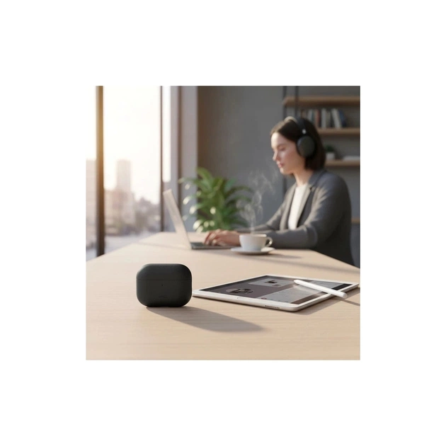 Чохол для навушників Uniq Lyden Vex для AirPods Pro 3 gen Black (8886463696910) - picture 5