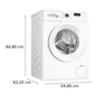 Пральна машина Bosch WGE02200BY - зменшене зображення 6