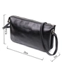 Сумка Grande Pelle З натуральної шкіри Чорна (11657) - зменшене зображення 3