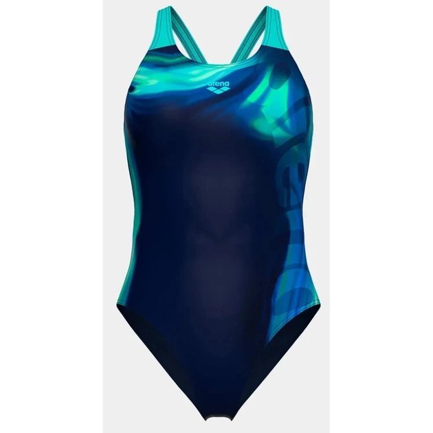 Купальник Arena Dreamhline Swimsuit V Back 008328-780 синій, бірюзовий 36 (3468337419013) - зображення 6