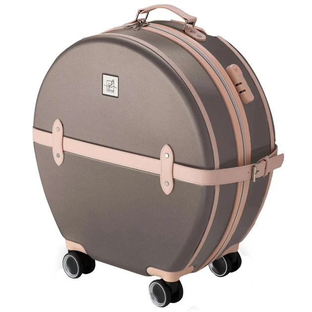 Чемодан Semi Line 24" (M) Brown/Pink Cream (T5673-3) (DAS302679) - изображение 1