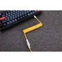 Дата кабель USB-C + USB A to USB-C 1.36m Coiled Aviator yellow Keychron (CAB16_KEYCHRON) - зменшене зображення 5