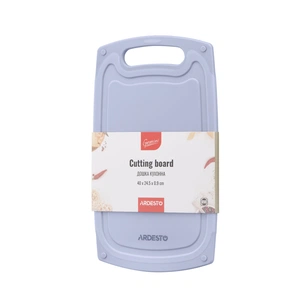 Дошка для нарізання Ardesto Gemini 40 х 24.5 х 0.9 см пластик, сірий (AR1440GR) зображення 1