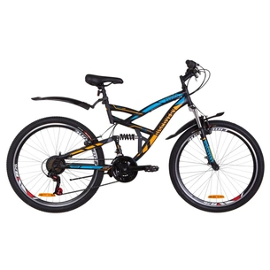Велосипед Discovery 26" CANYON AM2 Vbr рама-19" 2019 чорно-синій з помаранчевим (OPS-DIS-26-189) зображення 1