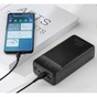 Батарея універсальна XO 30000mAh, PD/65W for laptop, QC/22.5W, black (PR201_Black) - зменшене зображення 3
