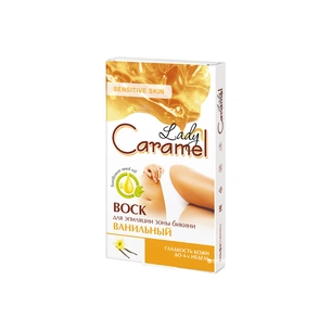 Воскові смужки Caramel Ванільні для зони бікіні 12 шт. (4823015923203) зображення 1