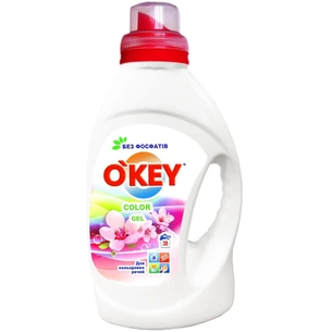 Гель для прання O'KEY Color 1.5 л (4820049381764) зображення 1