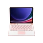 Чохол до планшета BeCover Keyboard+TouchPad Samsung Tab S9 (SM-X710/SM-X716)/S9 FE (SM-X510/SM-X516B) 11.0" Pink (712421) - зменшене зображення 3