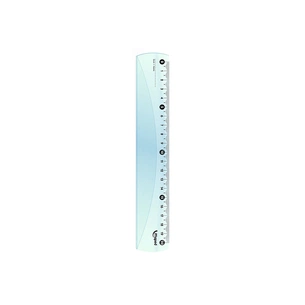 Лінійка Maped пластикова ESSENTIALS, 20см, прозора (MP.146112) зображення 1