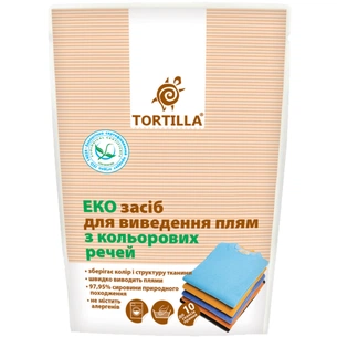 Засіб для видалення плям Tortilla Еко для кольорових речей 200 г (4820049380606) изображение 1