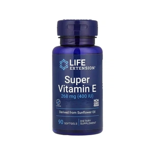 Вітамінно-мінеральний комплекс Life Extension Вітамін E, 268 мг, Super Vitamin E, 90 гелевих капсул (LEX-18639) зображення 1