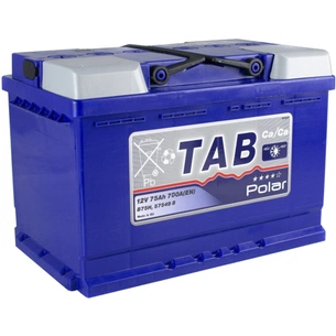 Акумулятор автомобільний TAB 75 Ah/12V Polar Blue Euro (121 075) зображення 1