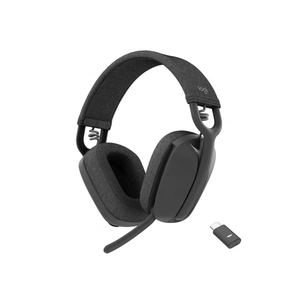 Навушники Logitech Zone Vibe for Business Wireless UC Graphite (981-001199) зображення 1