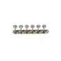 Кілки для гітари Graph Tech PRN-4624-N0 Ratio Electric 6-in-line Waffle, Vin. Nickel (235516) - зменшене зображення 7