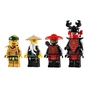 Конструктор LEGO Ninjago Золотий робот 489 деталей (71702) - зменшене зображення 5