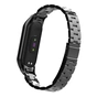Ремінець до фітнес браслета XoKo Metal Premium Band для Xiaomi Mi band 5 Black (XK-MTL-BK1) - зменшене зображення 4