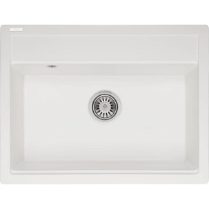 Мийка кухонна GRANADO ARTES white з сифоном (gr3605) зображення 1