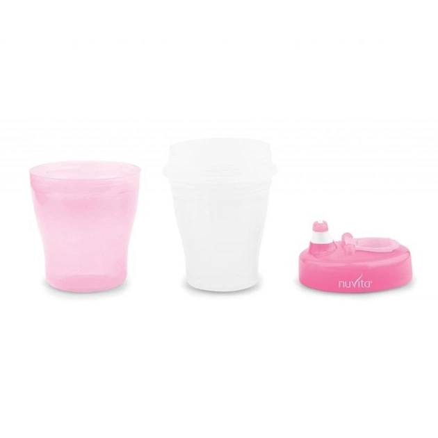 Поїльник-непроливайка Nuvita 12м+ 200мл (рожевий) (NV1433Pink) - picture 3