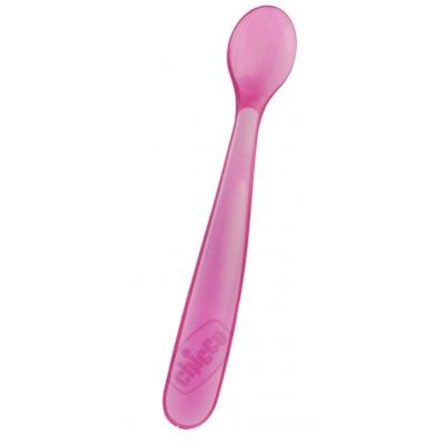 Набір дитячого посуду Chicco Мягкие ложечки для девочек 2 шт 6 мес+ (06828.11) - picture 2