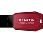 USB флеш накопичувач ADATA 32GB DashDrive UV100 Red USB 2.0 (AUV100-32G-RRD) - зменшене зображення 1