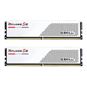 Модуль пам'яті для комп'ютера DDR5 64GB (2x32GB) 5600 MHz Ripjaws S5 White G.Skill (F5-5600J3636D32GX2-RS5W) зображення 1