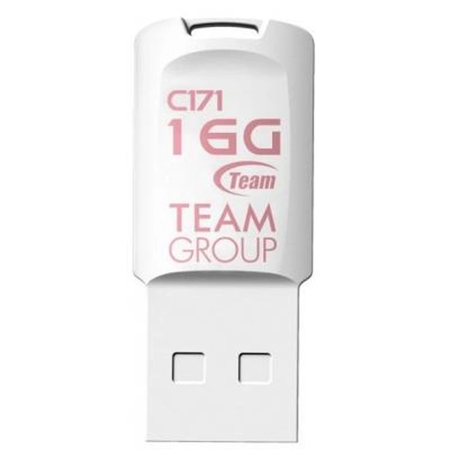 USB флеш накопичувач Team 16GB C171 White USB 2.0 (TC17116GW01) - зображення 1