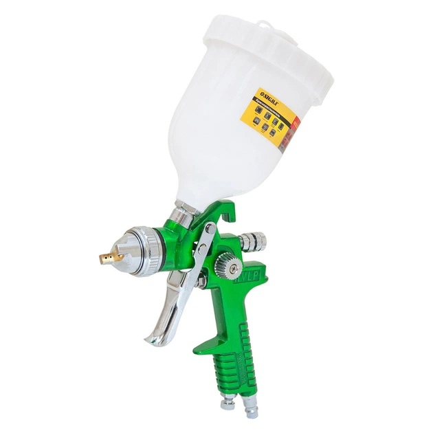 Фарбопульт Sigma HVLP 1.3+1.7 верхній бак (зелений) (6812121) - picture 1