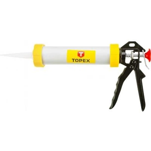 Пістолет для герметика Topex 600 мл (21B360) зображення 1