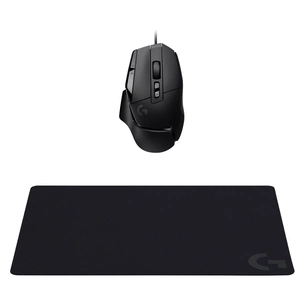 Мишка Logitech G502 X USB + ігрова поверхня G240 Black (991-000489) зображення 1
