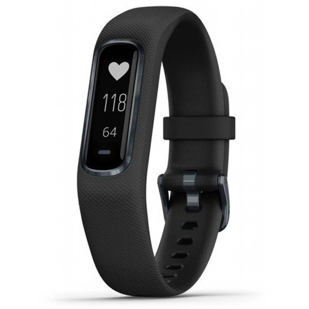 Фітнес браслет Garmin vivosmart 4, Black/Slate, S/M (010-01995-20) - picture 1