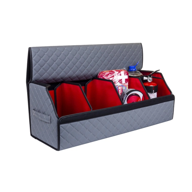 Сумка-органайзер EVAtech ECO XL 30x30x80 см сіра з сірою ниткою (EHECEXGGBR) - picture 2