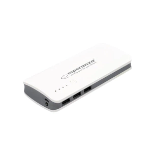 Батарея універсальна Esperanza 8000mAh input/Micro-USB, output/3*USB, White/Grey (EMP106WE) изображение 1