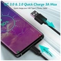 Дата кабель USB 2.0 AM to Type-C 2.0m 3A 18W PVC Choetech (AC0003) - зменшене зображення 2
