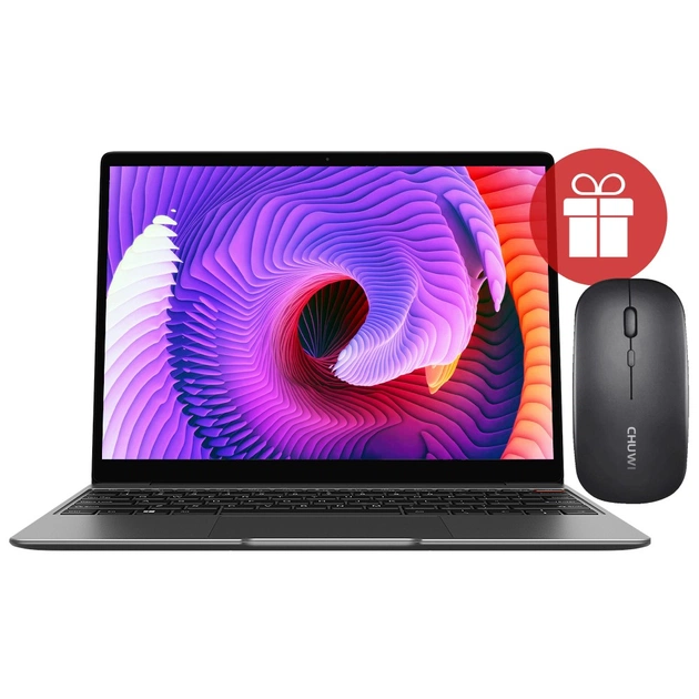 Ноутбук Chuwi HeroBook Pro (Win11) (8/256) + Миша Chuwi Wireless (CWI515-M/CW-112551) Gray - зображення 1